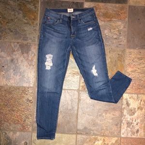 Women’s Hudson Jeans Skinny Destroyed Size 25